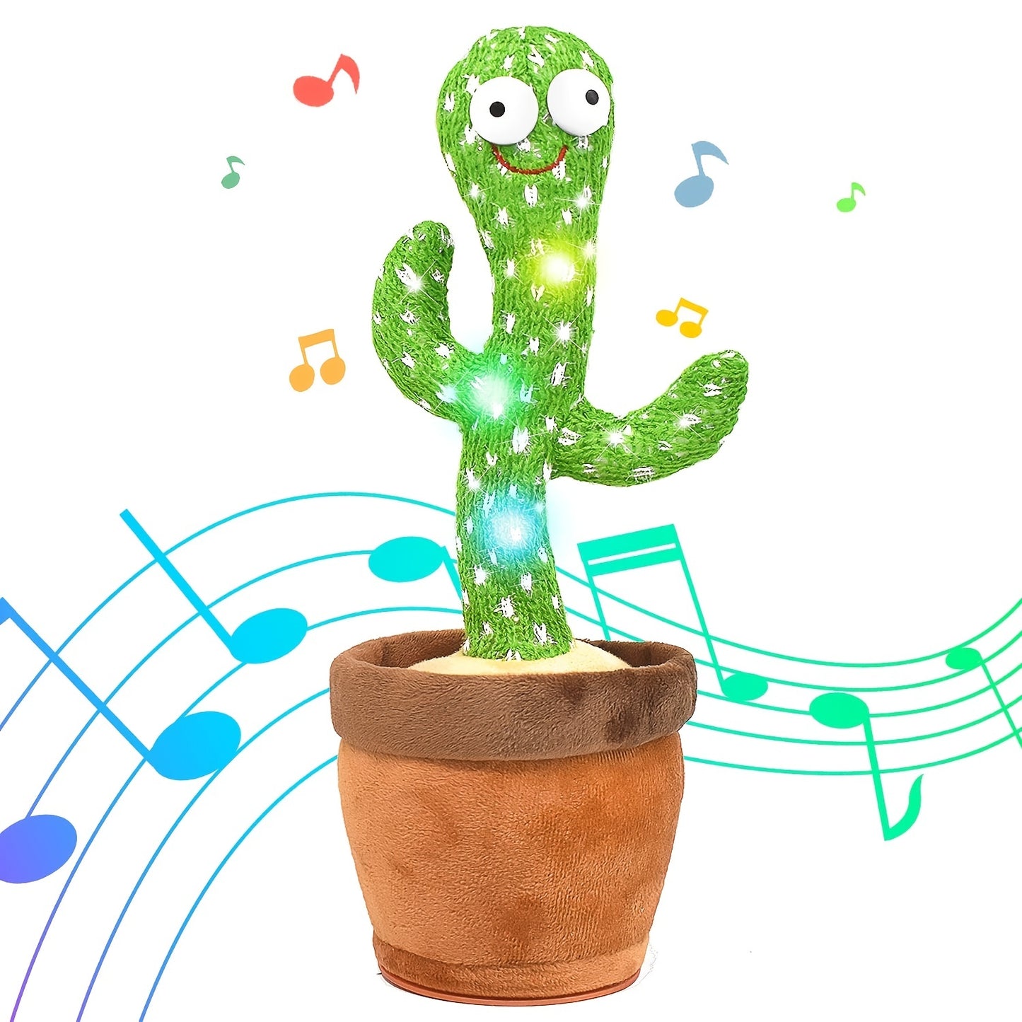 Birthday Present Dancing Cactus Electron Plush Toy Soft Plush Doll Babies Cactus That Can Sing And Dance Voice Interactive Bled